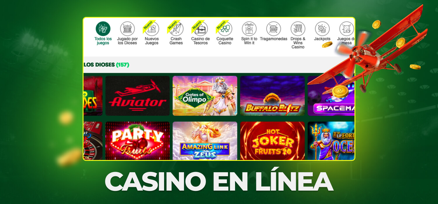 Casino en línea en Olimpo Bet